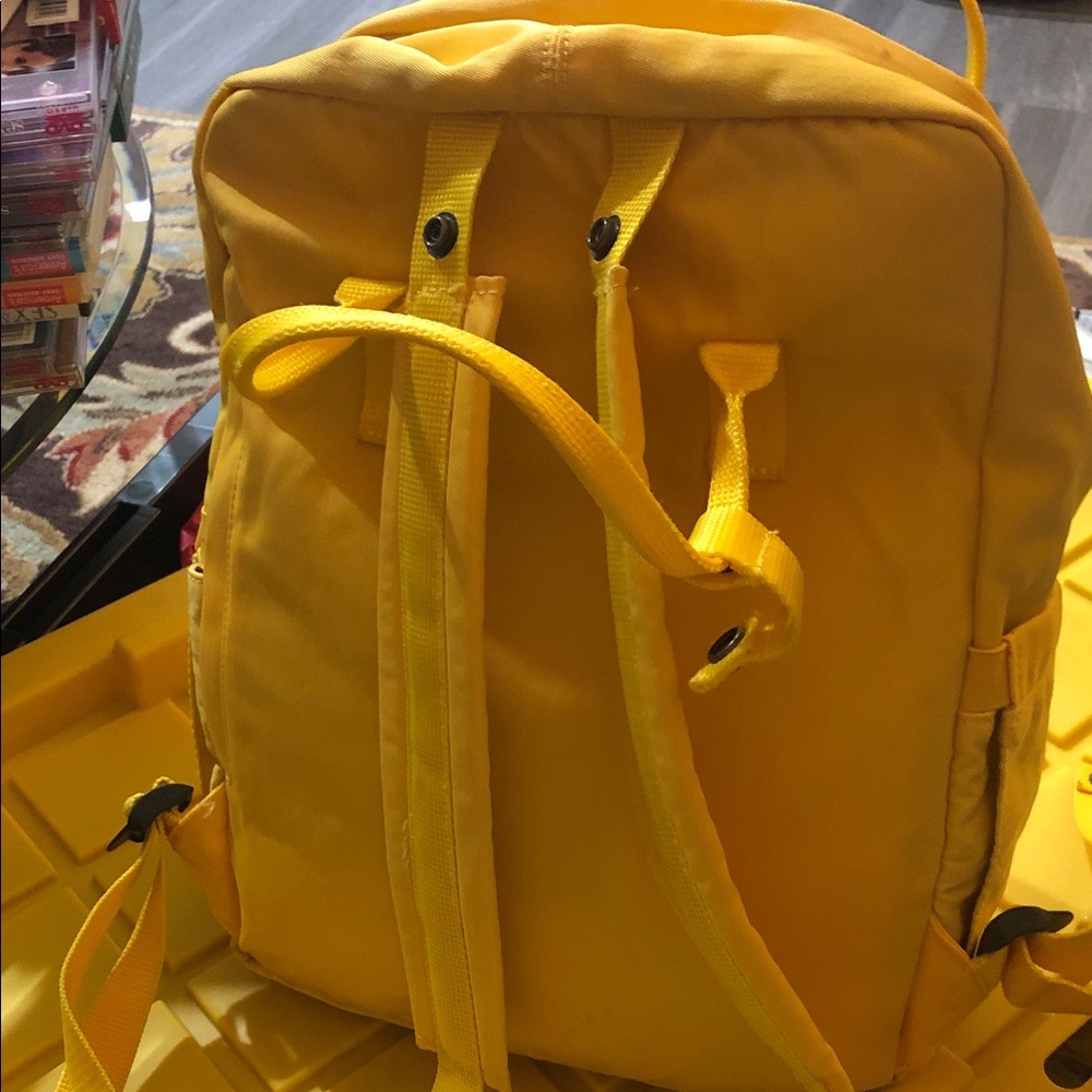 Bright Yellow Kids Backpack kalidi - Picture 6 of 11